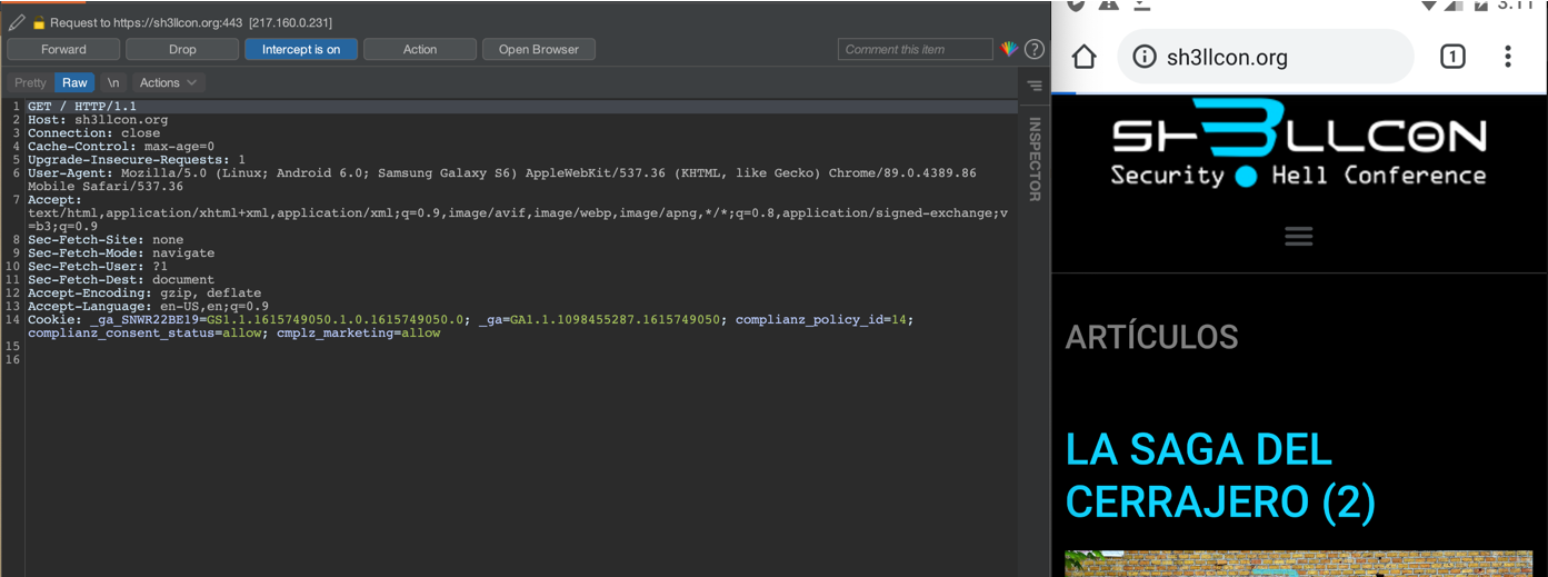 Sh3llCON - PROXYFICANDO EL MÓVIL