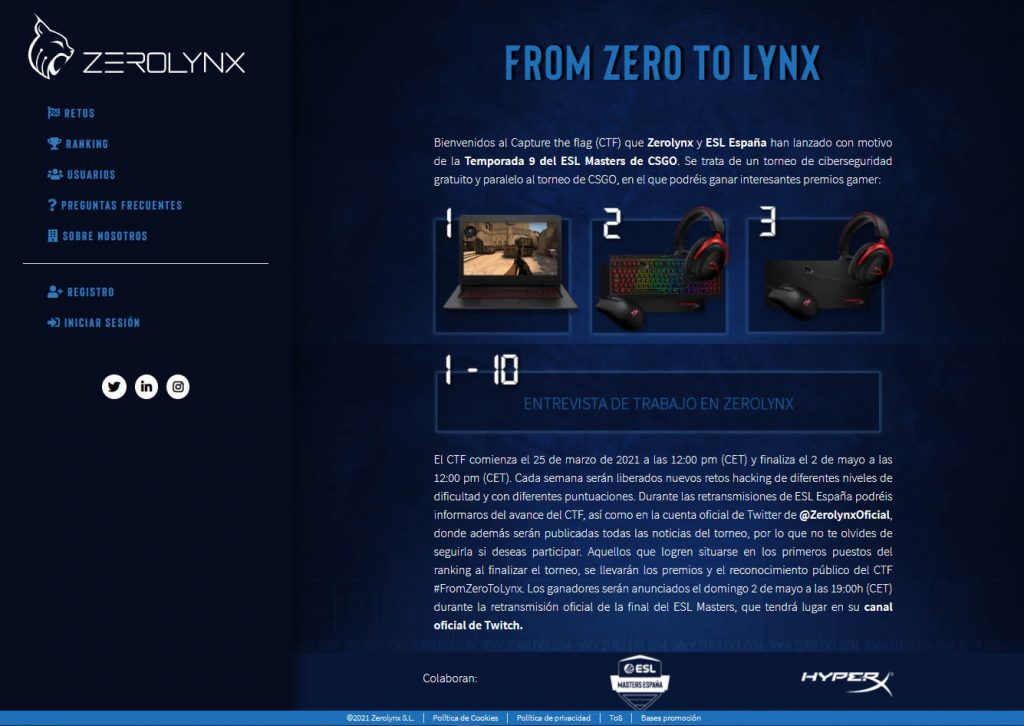 Insecurity Times – 02 – CTFs & Pivoting zerolynx